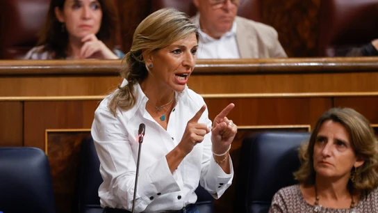 Yolanda Díaz en el Congreso Yolanda Díaz en el Congreso