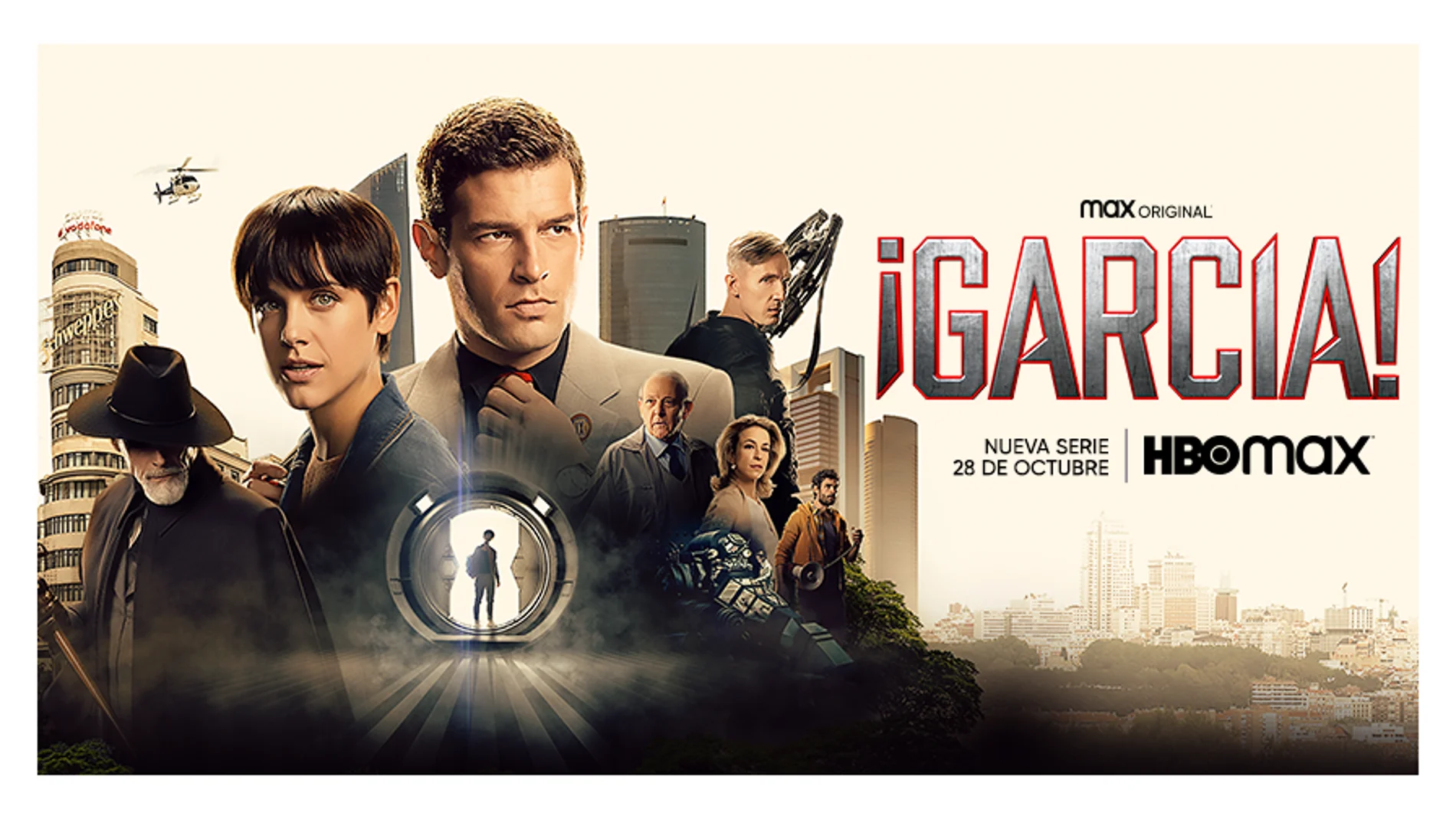 Poster oficial de la serie 'García'.
