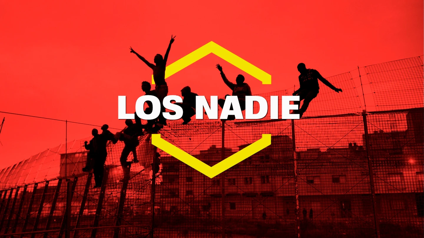 Los Nadie Cartela del reportaje multimedia 'Los Nadie'