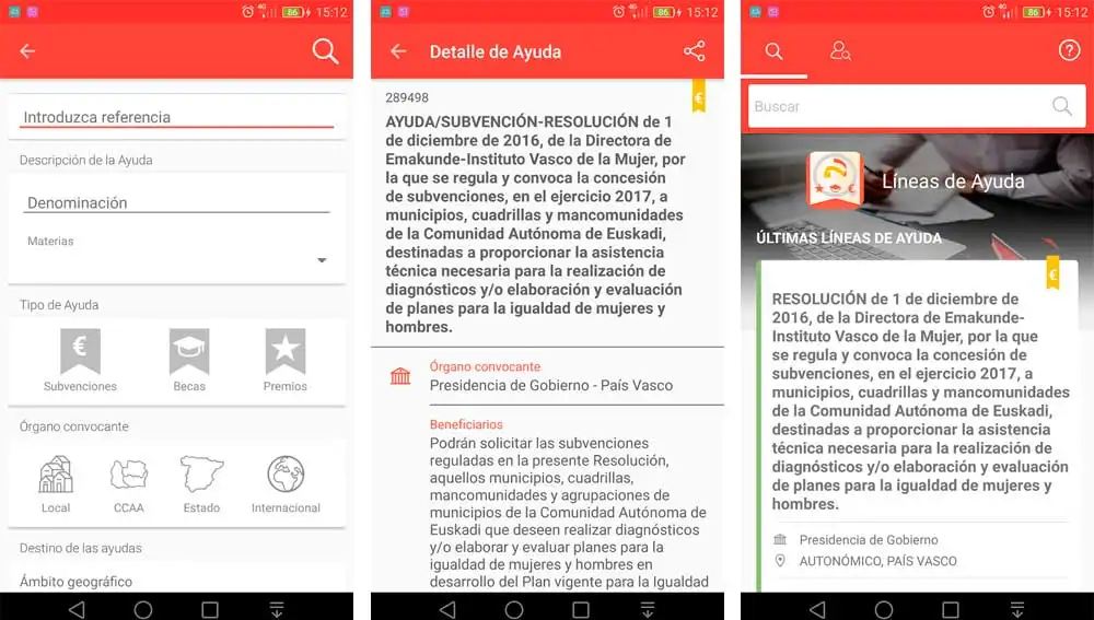 Buscando becas, subvenciones y premios Buscando becas, subvenciones y premios