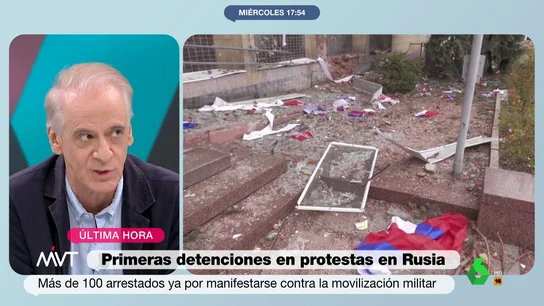 Cembrero critica la restricción de visados rusos: "Hay que dar la oportunidad a quienes quieren poner a salvo a sus hijos de salir del país" Cembrero critica la restricción de visados rusos: "Hay que dar la oportunidad a quienes quieren poner a salvo a sus hijos de salir del país"