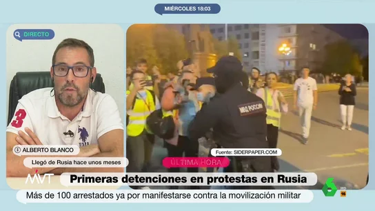 El exentrenador de un equipo ruso explica cómo han vivido los jóvenes del país el anuncio de Putin: "Están preocupados porque puedan llamarlos" El exentrenador de un equipo ruso explica cómo han vivido los jóvenes del país el anuncio de Putin: "Están preocupados porque puedan llamarlos"
