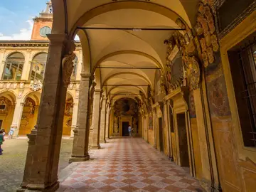 Palacio del Archiginnasio - Universidad de Bolonia Palacio del Archiginnasio - Universidad de Bolonia