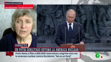 La advertencia de Elena Bogush sobre la amenaza nuclear de Putin: "Estoy segura de que es capaz"