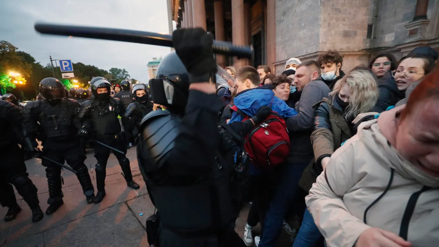 Protestas en Rusia contra la guerra de Putin Protestas en Rusia contra la guerra de Putin