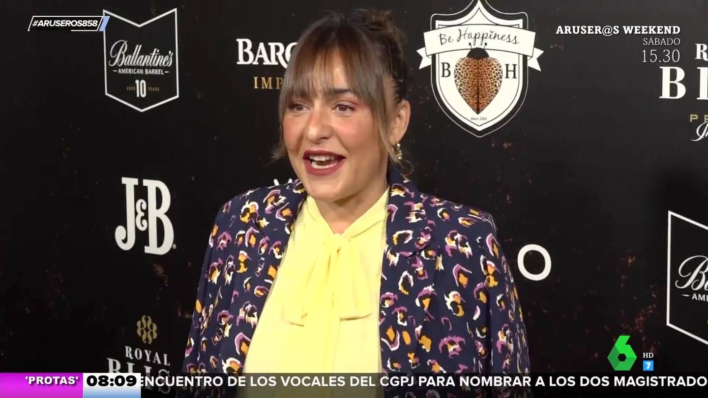 Candela Peña en los premios Chicote: "Estoy muy contenta, pero preferiría trabajar" Candela Peña en los premios Chicote: "Estoy muy contenta, pero preferiría trabajar"