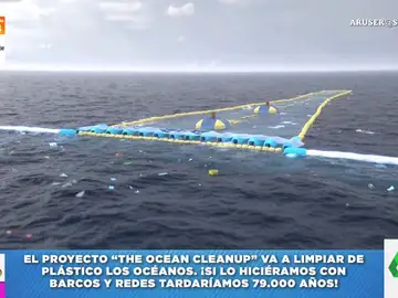 Así es &#39;The Ocean Cleanup&#39;, la barrera flotante que pretende atrapar los millones de plásticos que acaban en el mar