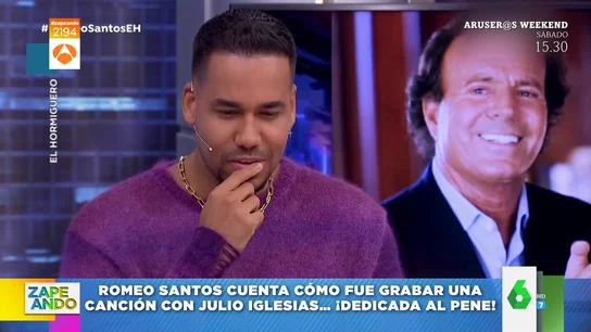 Esta fue la reacción de Julio Iglesias cuando supo que su hit con Romeo Santos estaba dedicado al pene Esta fue la reacción de Julio Iglesias cuando supo que su hit con Romeo Santos estaba dedicado al pene