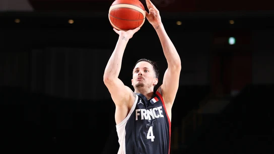 Thomas Heurtel, jugando con Francia Thomas Heurtel, jugando con Francia