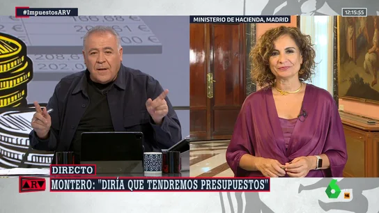 María Jesús Montero, en ARV María Jesús Montero, en ARV