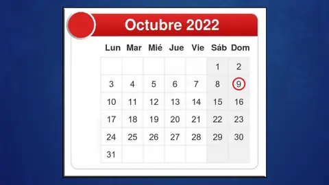 Calendario laboral 2022-23: ¿Dónde es festivo el 9 de octubre? Calendario laboral 2022-23: ¿Dónde es festivo el 9 de octubre?