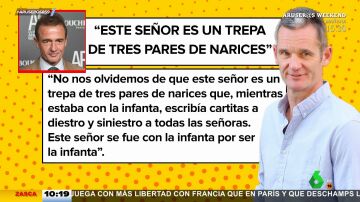 Las polémicas declaraciones de Alessandro Lecquio sobre Iñaki Urdangarín: "Es un trepa de tres pares de narices"