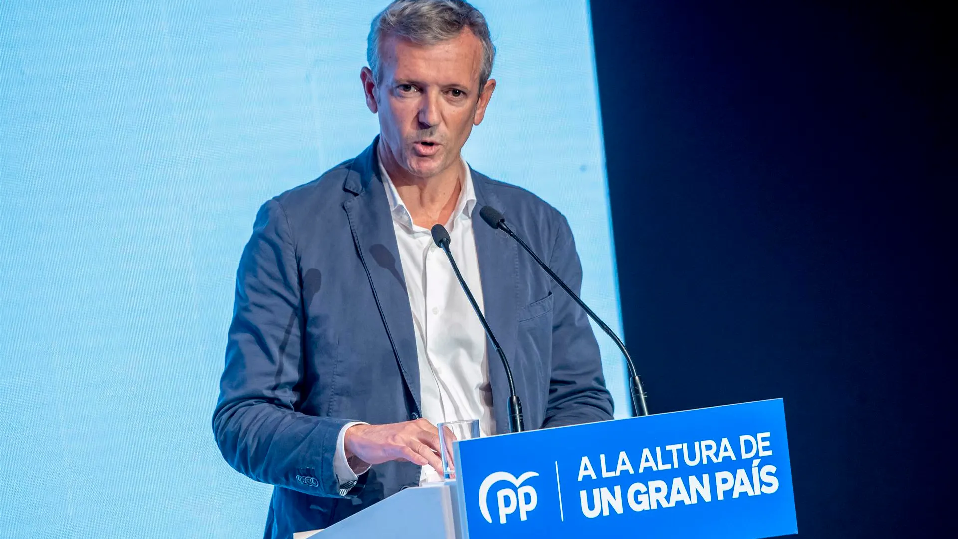 El presidente de la Xunta de Galicia, Alfonso Rueda