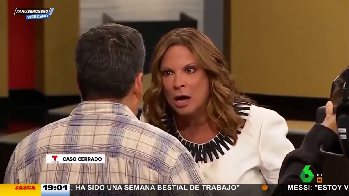 La contundente respuesta de la doctora Polo a un padre que abofetea en  directo a su hijo por ser gay
