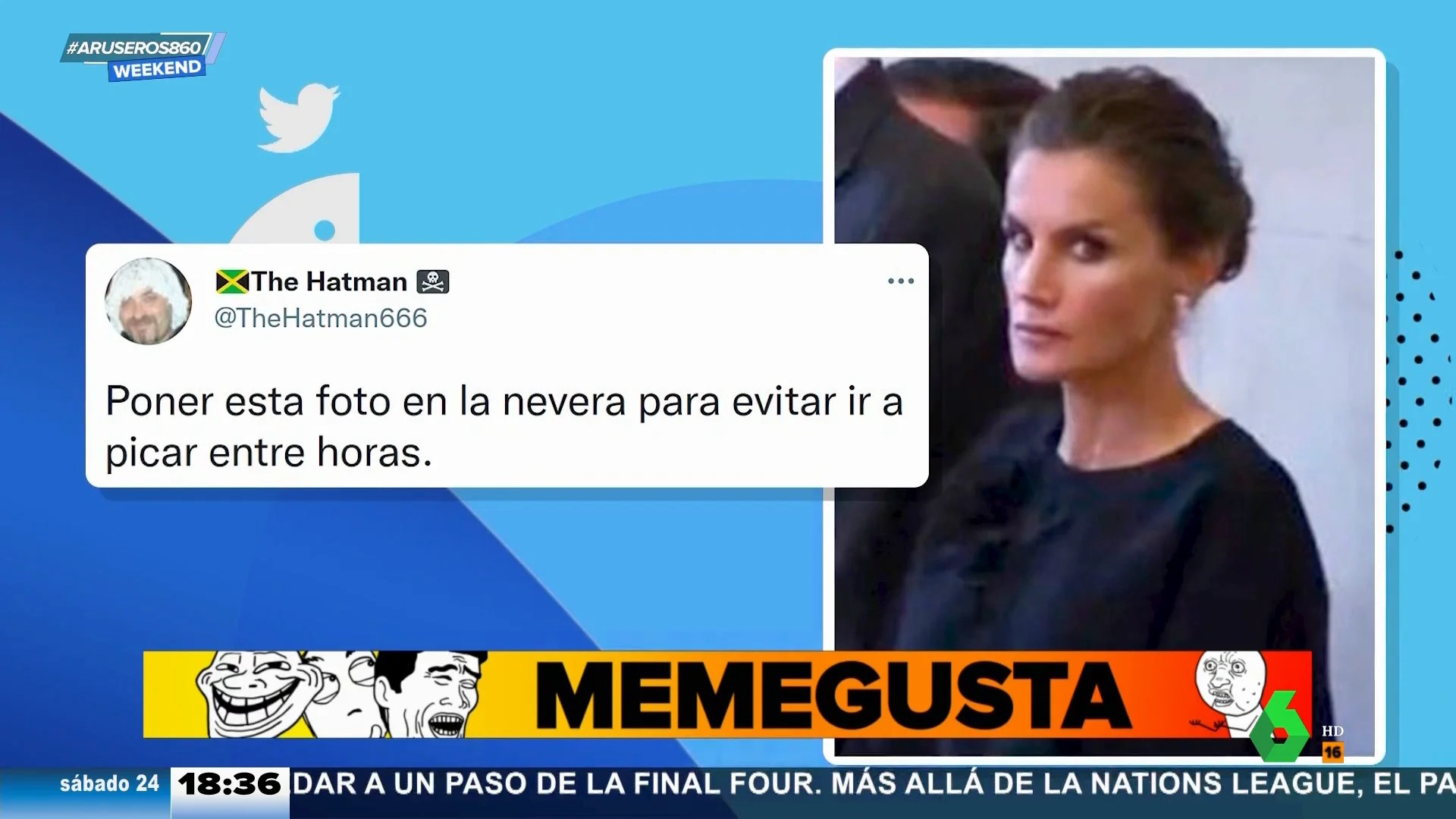 Los memes de la reina Letizia en el entierro de Isabel II que han revolucionado las redes sociales