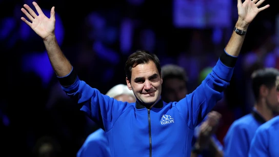 Roger Federer se despide entre lágrimas de los aficionados Roger Federer se despide entre lágrimas de los aficionados