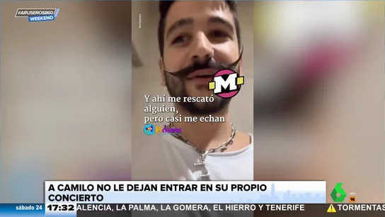 Casi echan a Camilo Casi echan a Camilo