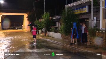 Las fuertes lluvias provocan inundaciones y cortes de carreteras en Tarragona