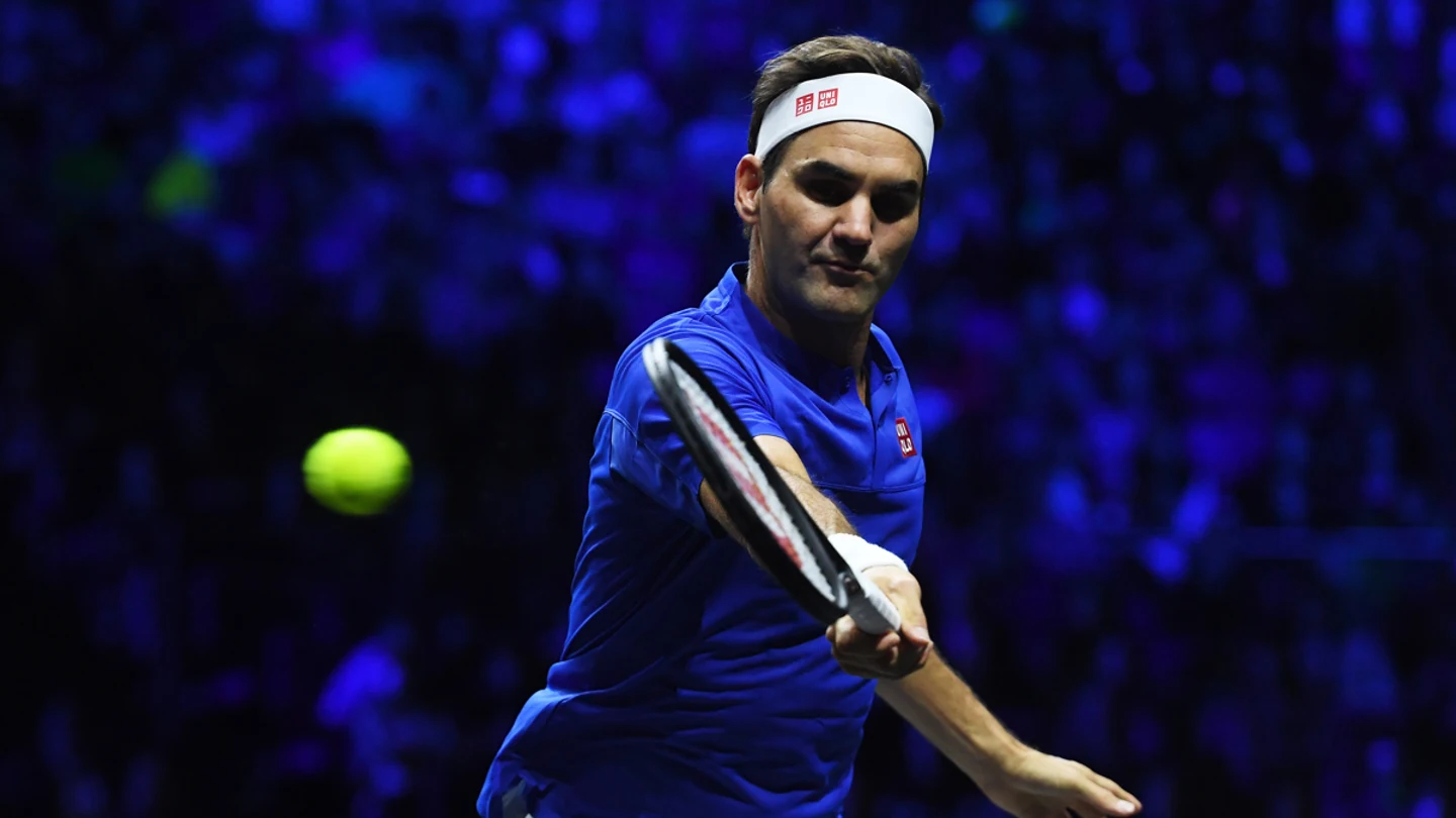 Federer, en un golpe Federer, en un golpe