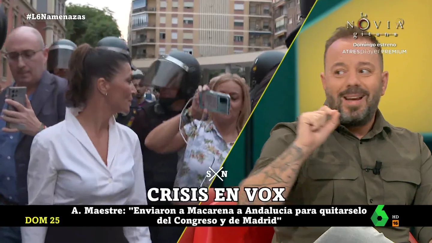 Antonio Maestre: "Las guerras de la izquierda serán un 'Cantajuegos' comparadas con la de Vox" Antonio Maestre: "Las guerras de la izquierda serán un 'Cantajuegos' comparadas con la de Vox"