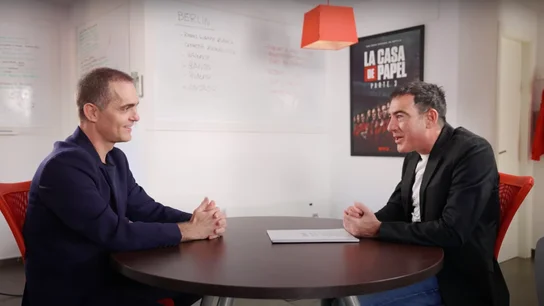 Pedro Alonso y Alex Pina conversan sobre 'Berlín', el spinoff de 'La casa de papel' Pedro Alonso y Alex Pina conversan sobre 'Berlín', el spinoff de 'La casa de papel'