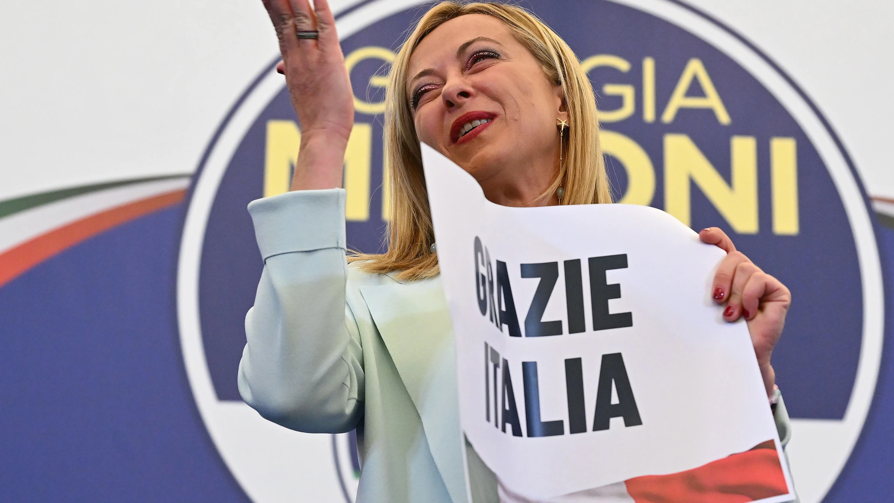 Giorgia Meloni se erige vencedora y aspira a liderar el Gobierno "para unir a todos los italianos"