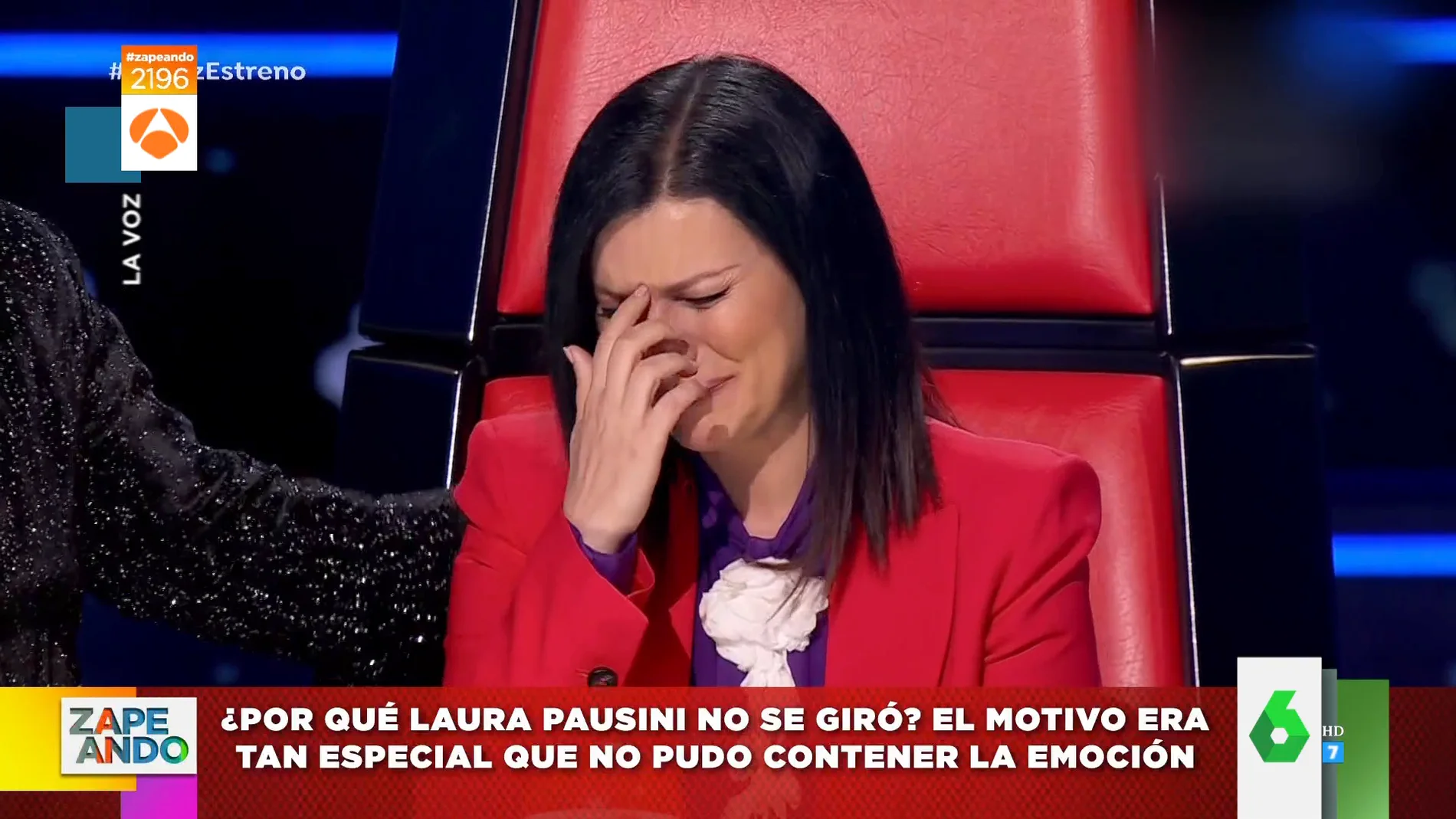 El motivo por el que Laura Pausini rompió en llanto al escuchar su canción 'En cambio no' en La Voz