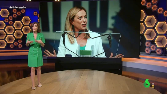 Cristina Gallego alucina con el tono duro que usó Meloni en un acto de Vox en España: "Madre mía, no hace falta ser tan agresiva" Cristina Gallego alucina con el tono duro que usó Meloni en un acto de Vox en España: "Madre mía, no hace falta ser tan agresiva"