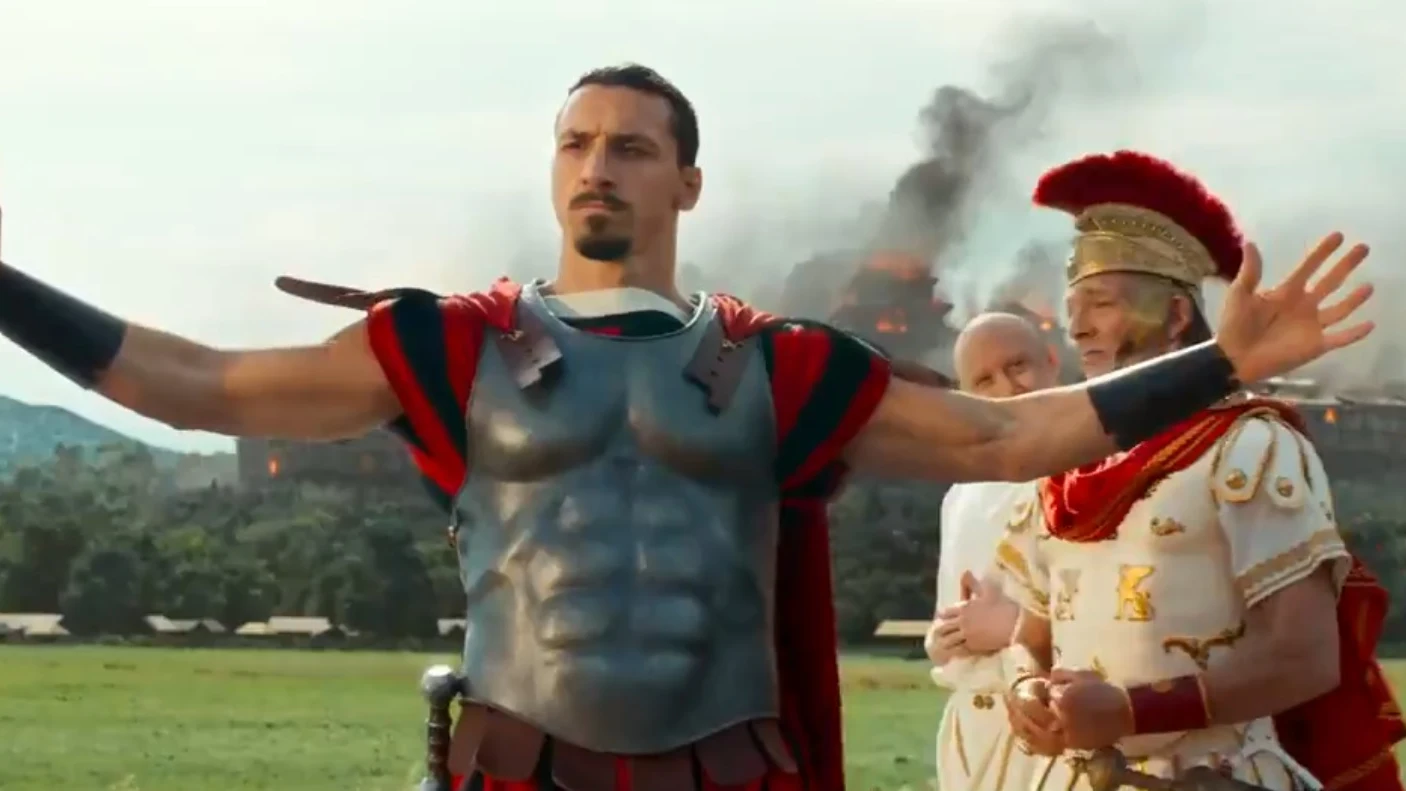 Zlatan Ibrahimovic, en la nueva película de Astérix y Obélix