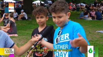 La espontánea respuesta de un niño al hablar de comida: Lo que realmente me gusta es la langosta
