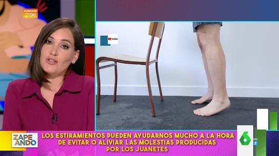 Boticaria García explica por qué los estiramientos son buenos para los juanetes Boticaria García explica por qué los estiramientos son buenos para los juanetes