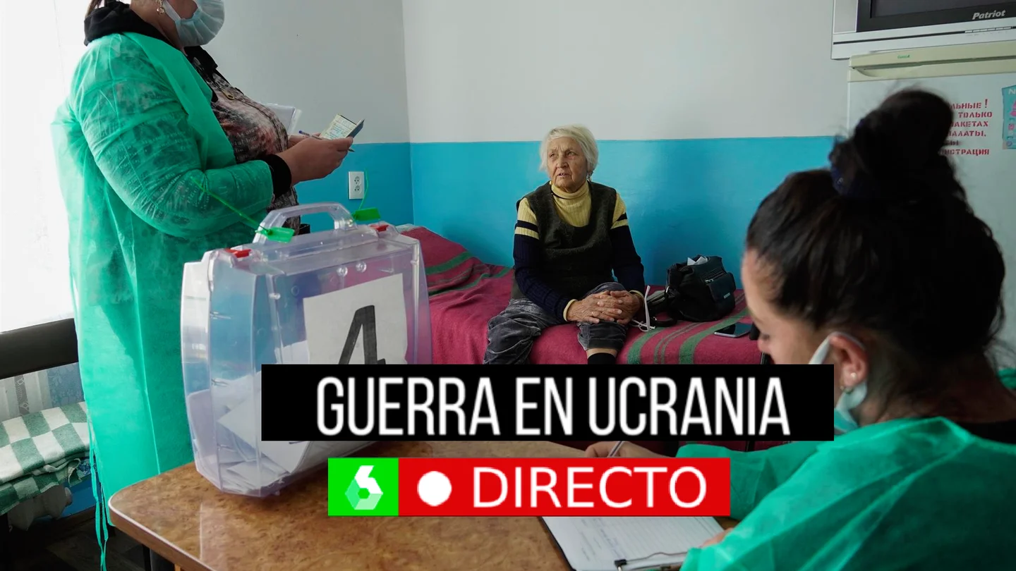 Guerra Ucrania Rusia, en directo | Funcionarios instalados por Rusia reportan una mayoría del 'sí' mientras Ucrania lo tacha de farsa Guerra Ucrania Rusia, en directo | Funcionarios instalados por Rusia reportan una mayoría del 'sí' mientras Ucrania habla de farsa