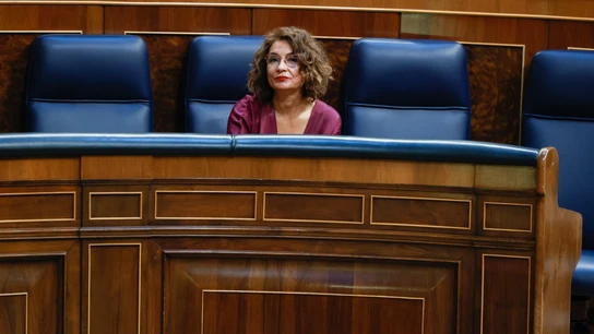 La ministra de Hacienda, María Jesús Montero La ministra de Hacienda, María Jesús Montero