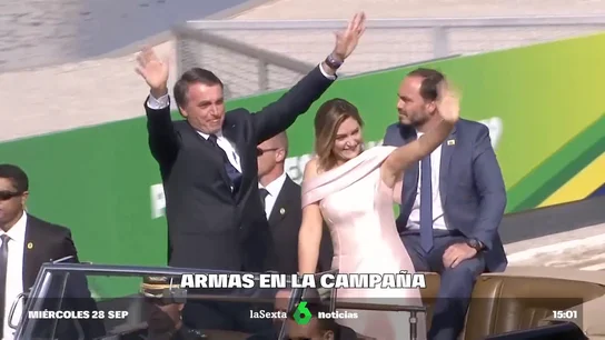 La violencia se dispara en el Brasil de Bolsonaro: ya hay más ciudadanos armados que policías La violencia se dispara en el Brasil de Bolsonaro: ya hay más ciudadanos armados que policías