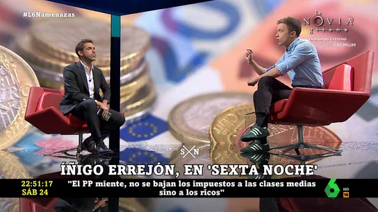 Íñigo Errejón: "No tiene ningún sentido que un autónomo pague más impuestos que un millonario" Íñigo Errejón: "No tiene ningún sentido que un autónomo pague más impuestos que un millonario"