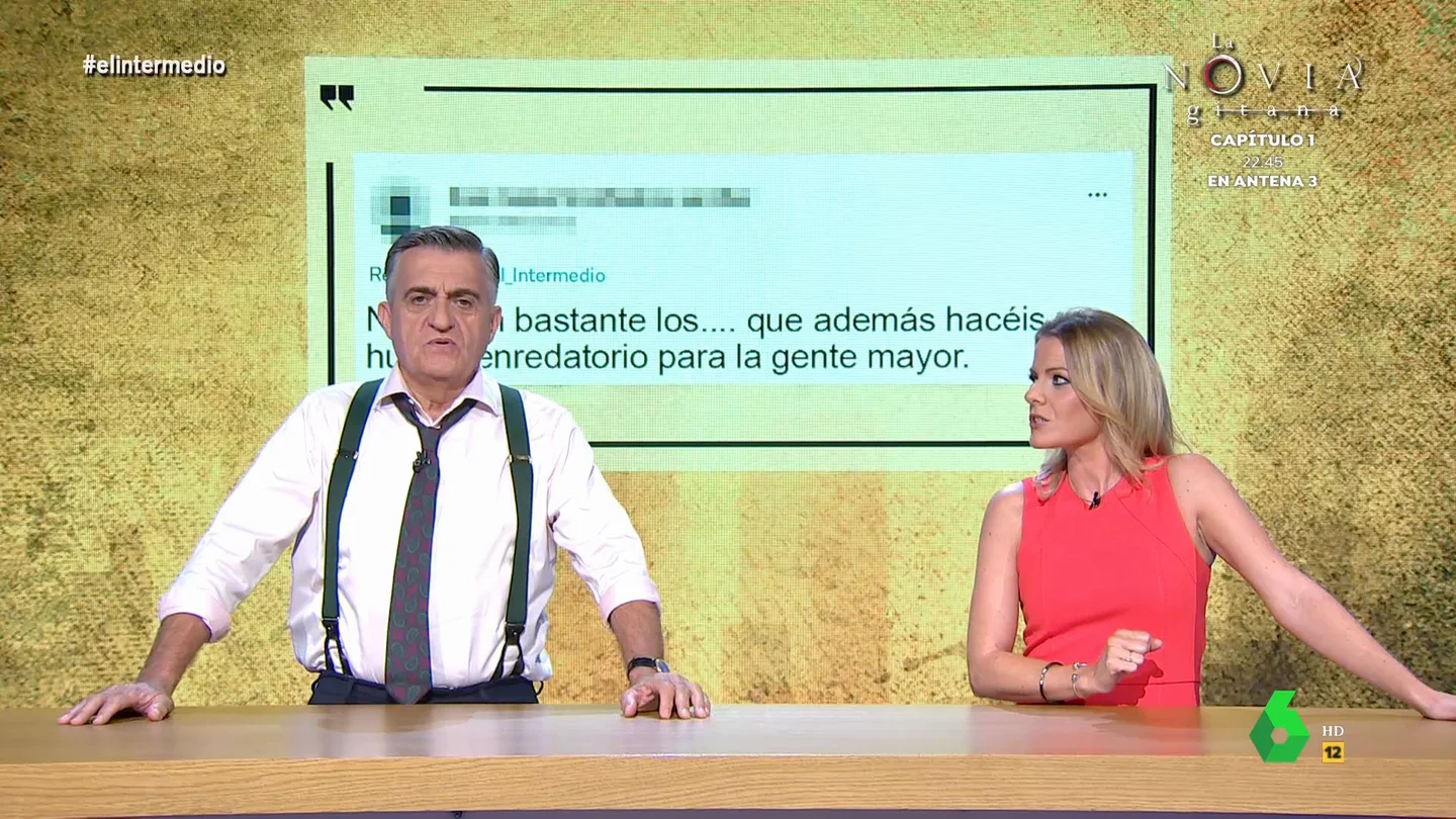 Wyoming da la razón a un espectador que critica El Intermedio Wyoming da la razón a un espectador que critica El Intermedio