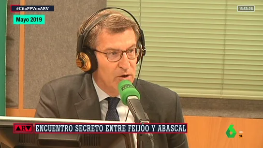 La hemeroteca de Feijóo sobre Abascal antes de su reunión secreta: "Como gallego no me gusta Vox" La hemeroteca de Feijóo sobre Abascal antes de su reunión secreta: "Como gallego no me gusta Vox"