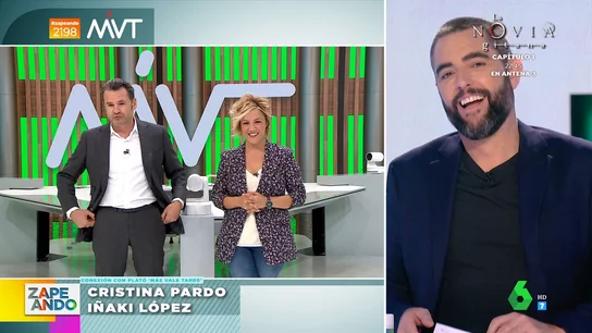 Iñaki López desata las risas en plató al analizar su look: "Parece que vengo del after con Íñigo Onieva" Iñaki López desata las risas en plató al analizar su look: "Parece que vengo del after con Íñigo Onieva"