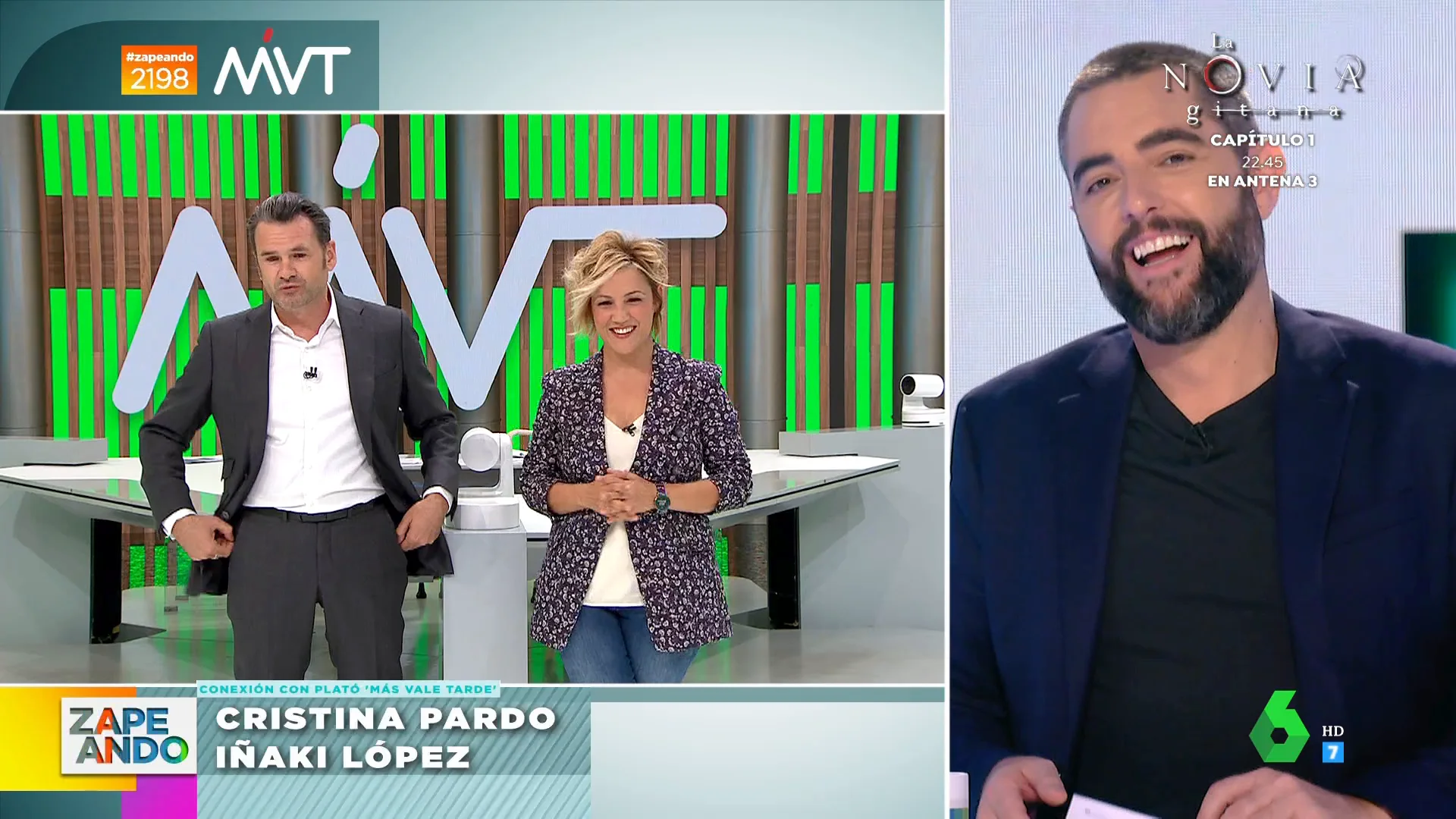 Iñaki López desata las risas en plató al analizar su look: "Parece que vengo del after con Íñigo Onieva"