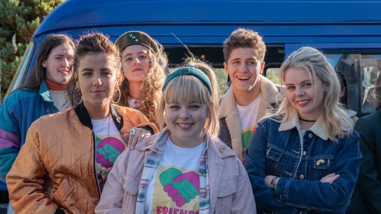 Las protagonistas de 'Derry Girls' vuelven a la carga con la tercera temporada. Las protagonistas de 'Derry Girls' vuelven a la carga con la tercera temporada.