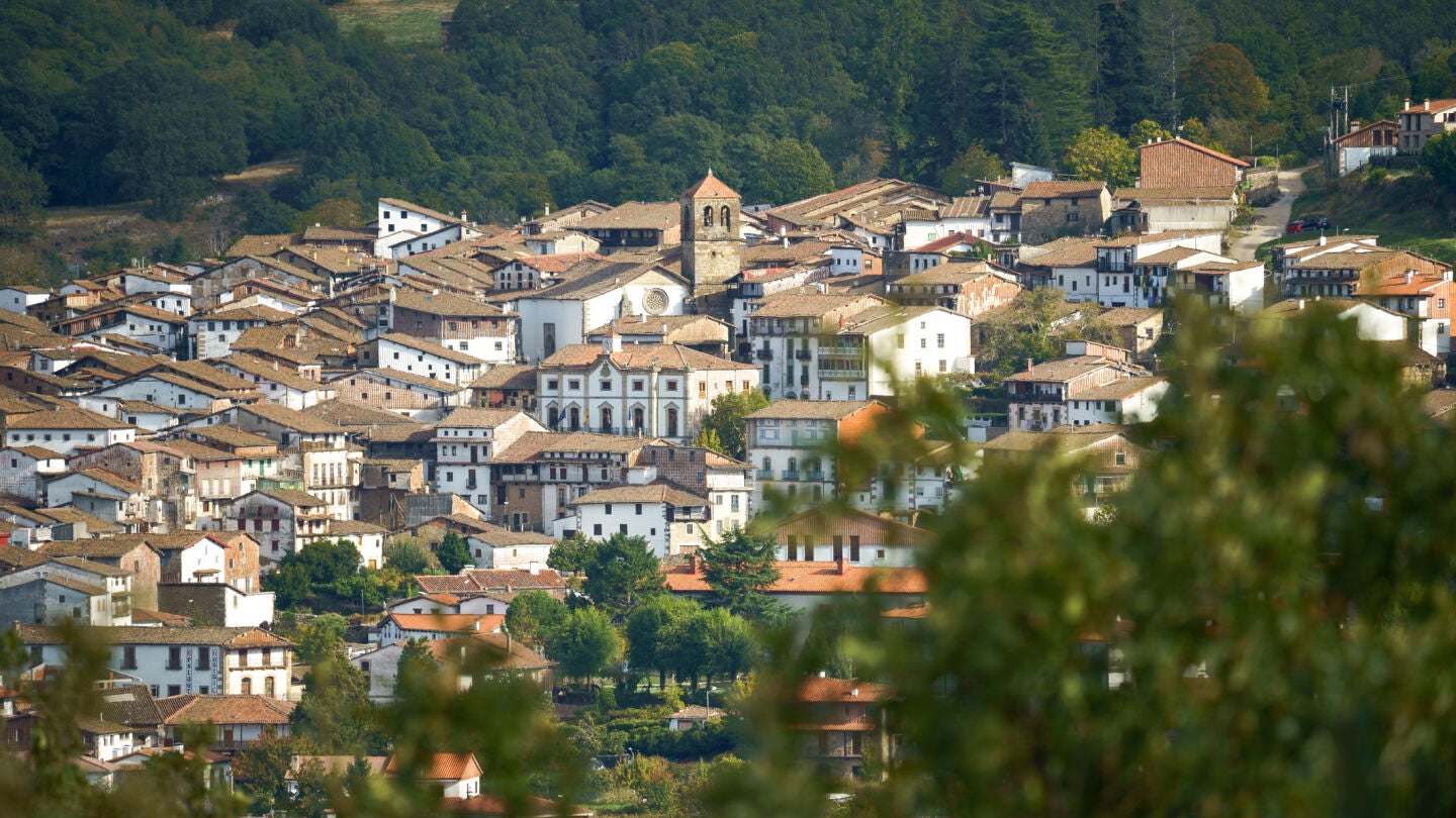 Candelario, pueblo de Salamanca