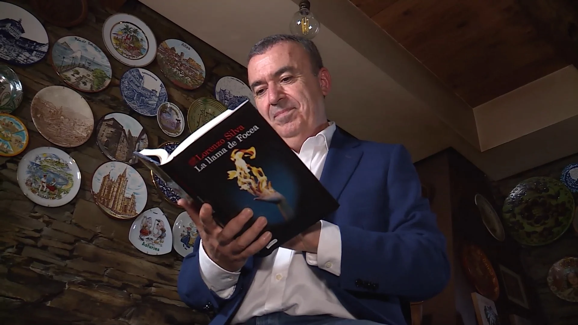 El escritor Lorenzo Silva