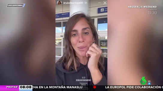 El huracán Ian complica las vacaciones de Anabel Pantoja: "Hemos aparecido en Dallas" El huracán Ian complica las vacaciones de Anabel Pantoja: "Hemos aparecido en Dallas"