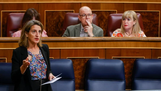 Teresa Ribera, sobre las fugas en el gasoducto Nord Stream: "Putin juega a la provocación permanente" Teresa Ribera, sobre las fugas en el gasoducto Nord Stream: "Putin juega a la provocación permanente"