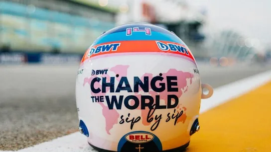 El casco de Fernando Alonso para Singapur El casco de Fernando Alonso para Singapur