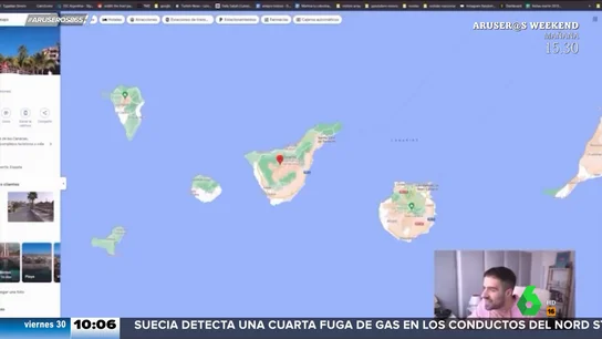La confusión de este 'streamer' que no sabe dónde están las Islas Canarias La confusión de este 'streamer' que no sabe dónde están las Islas Canarias