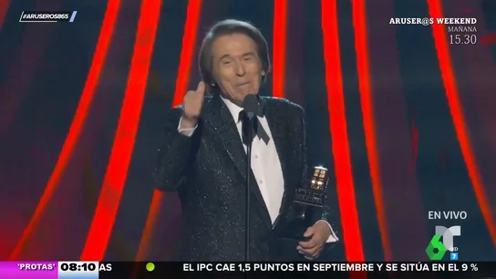 Raphael recoge el premio Billboard a su trayectoria artística y presenta nueva canción Raphael recoge el premio Billboard a su trayectoria artística y presenta nueva canción