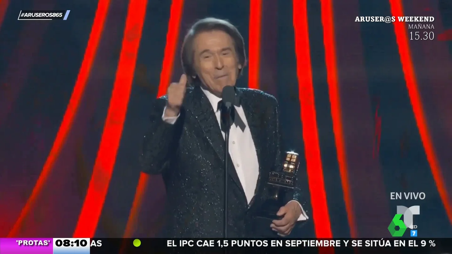 Raphael recoge el premio Billboard a su trayectoria artística y presenta nueva canción Raphael recoge el premio Billboard a su trayectoria artística y presenta nueva canción
