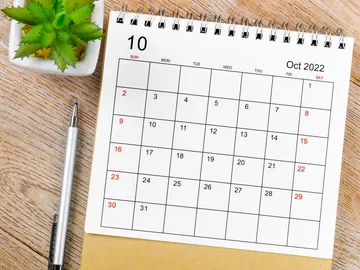 Calendario de octubre de 2022 Calendario de octubre de 2022