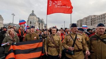 Ceremonia para firmar tratados sobre la adhesión de nuevos territorios a Rusia en Moscú 